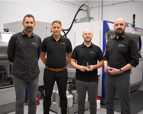 Effiziente Nachbearbeitung im Metall 3D Druck: AMF-Substratplattenspannsystem bei M&H CNC Technik