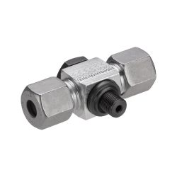 Raccord fileté orientable en T, série lourde
