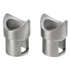 Embouts de montage (paire), inox 304