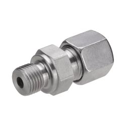 Conector macho reto, série pesada