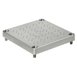 Adapter plate, aluminium
