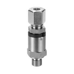 Raccord rotatif monoconducteur, axial
