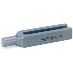 Forked clamp with pin end