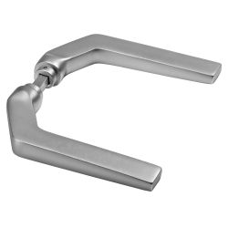 Lever handles bore set, cranked