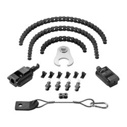 Chain clamping set