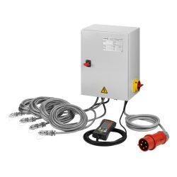 Control unit with channel selection