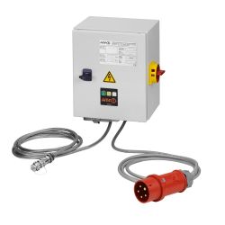 Control unit for a magnetic clamping plate