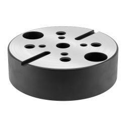 Fußelement mit Indexierung für Rasterplatten