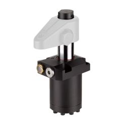 Swing clamp, top-flange-mounting, precision design