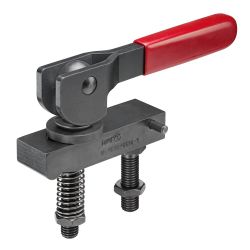 Eccentric clamp with middle clamping