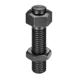 Set screw with nut