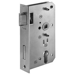 Anti-panic lock, zinc-plated