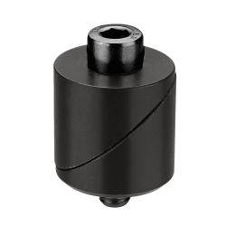 Clamping bolt for perforated tables