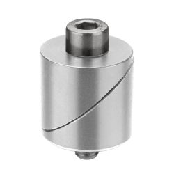 Clamping bolt for perforated tables