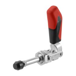 Push-pull type toggle clamp with red handle