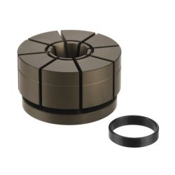 Collet attachment inside clamping