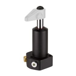 Swing clamp, base-flange-mounting, precision design