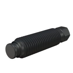 Ball pressure screw with hexagon head for power clamp