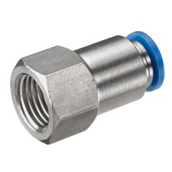 Push-in fittings, pneumatic