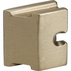 Spring bolt head, brass