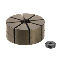 Collet attachment outside clamping