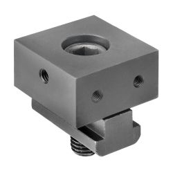 Fixed clamping jaw, smooth