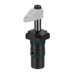 Swing clamp, plug-in mounting