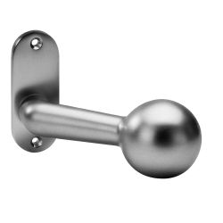 Poignée bouton, coudée