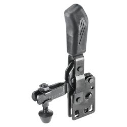 Sauterelle verticale, noire