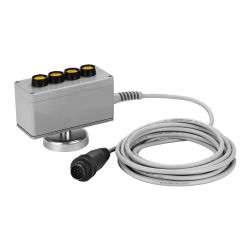 Painel de controle com base magnética