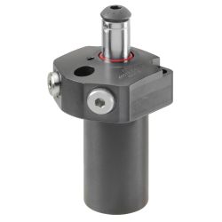 Cilindro de tração e compressão, flange no topo, com biela guiada