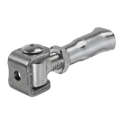 Door hinge with wall case