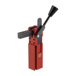 Pneumatic clamp with lever