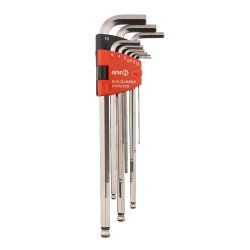 Clés à embout sphérique - support de clés, acier inoxydable