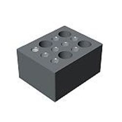 Elemento sem posicionador, para fixação em posições intermediárias do pallet ou cantoneira