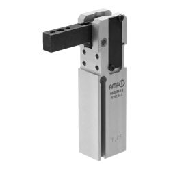 Pneumatic toggle clamp, double-acting