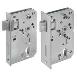 Lock, zinc-plated