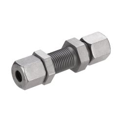 Racor pasatabique recto, serie ligera