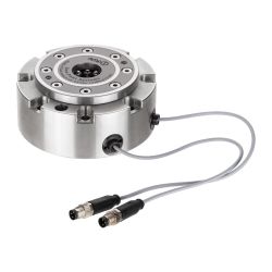 Spannmodul mit Sensorabfrage für Öffnung und Verriegelung