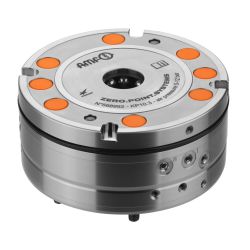 Clamping module, flange version, with indexing