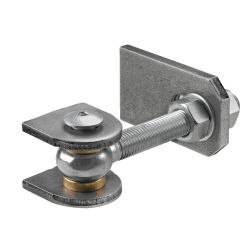 Door hinge, adjustable