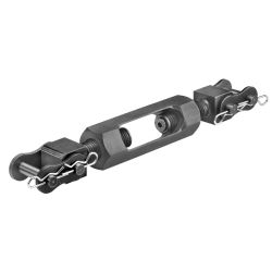 Turnbuckle included pre-installed locking links