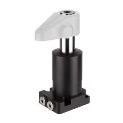 Swing clamp, base-flange-mounting, precision design