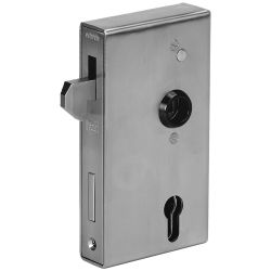 Caja de cerradura de portón corredizo, V2A