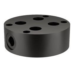 Connection plate for centring clamp