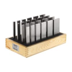 Jeu de cales parallèles, exécution de précision