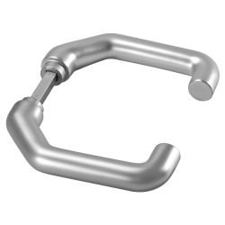 Lever handles, U-shaped, cranked