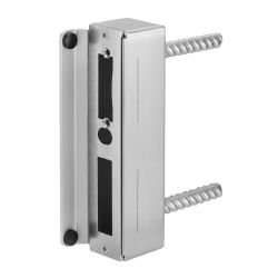 Lock casing, zinc-plated