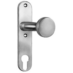 Door knob, cranked