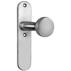 Door knob, cranked